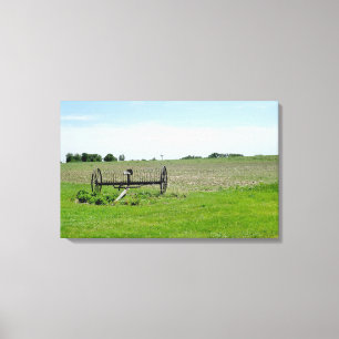 The Midwest, Farm Photography Canvas Print