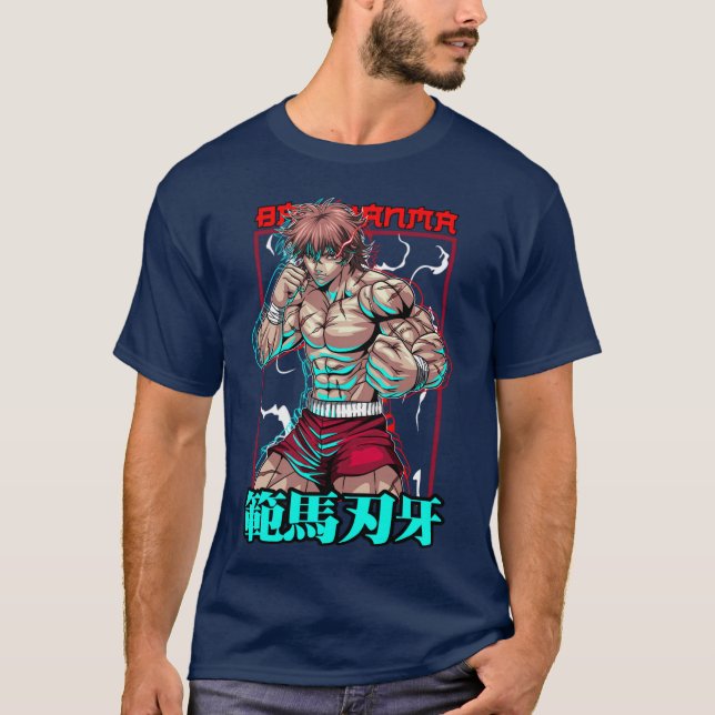 The Might of Baki Hanma in Baki girl T-Shirt (Front)