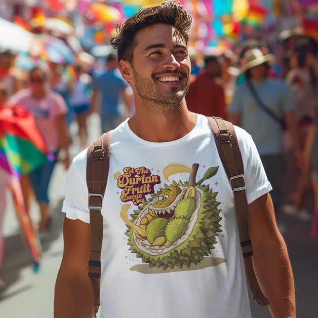 The Mighty Durian: Let the Durian Fruit Reign T-Shirt (Creator Uploaded)