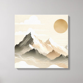 The Mighty Himalayas Wall Art – Majestic Mountain