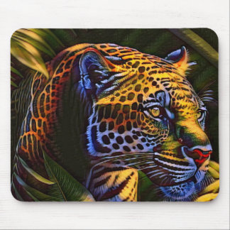 The Mighty Jaguar A Jungle Predator Mouse Mat