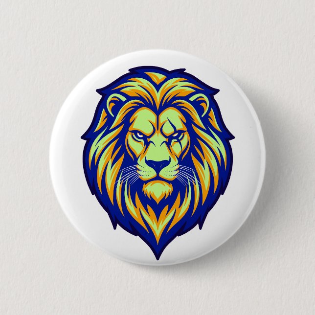 The Mighty Lion - Tylon Tactical-Mercenary 6 Cm Round Badge (Front)