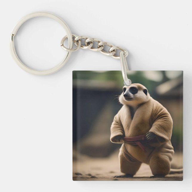 The Mighty Meerkat: Sumo Showdown, Key Ring (Front)