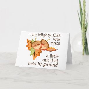 The Mighty Oak Card