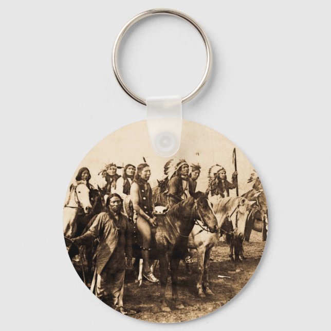 The Mighty Sioux Key Ring (Front)