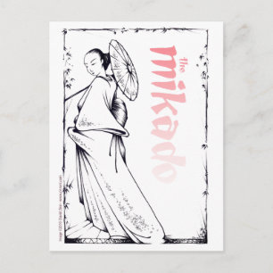 The Mikado postcard