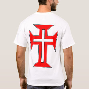 The Military Order of Christ Cross on back T-Shirt