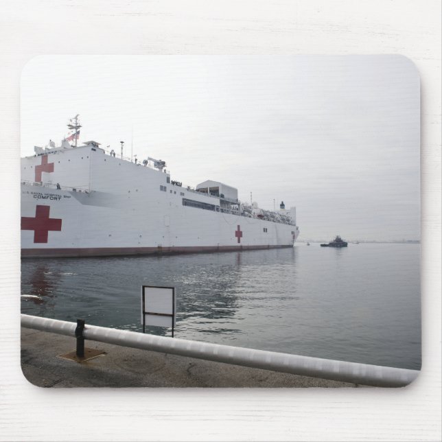 The Military Sealift Command hospital ship Mouse Mat (Front)