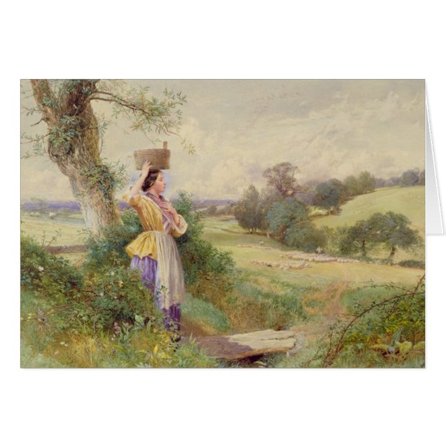 The Milkmaid, 1860 (Front Horizontal)