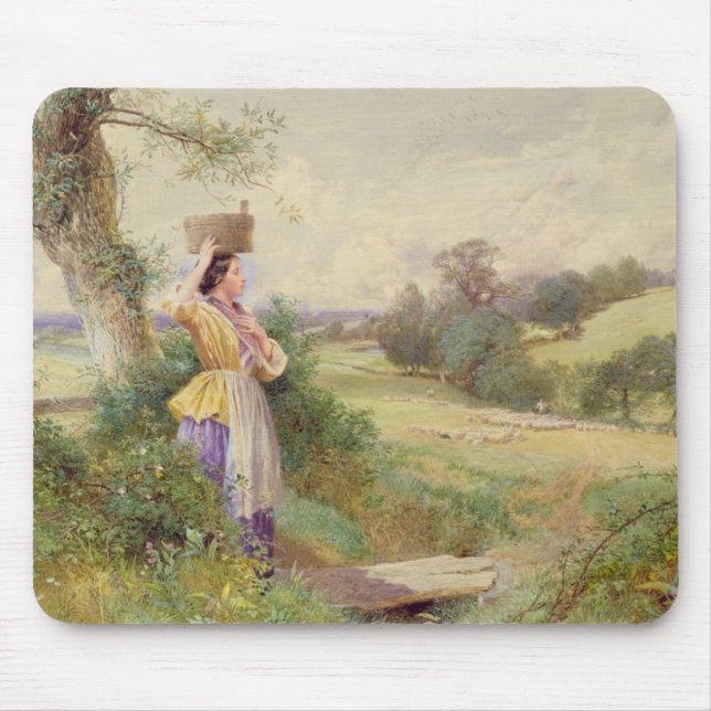 The Milkmaid, 1860 Mouse Mat (Front)