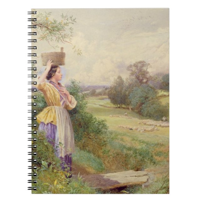 The Milkmaid, 1860 Notebook (Front)