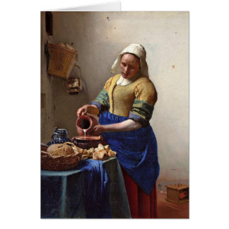 The Milkmaid. By Johannes Vermeer