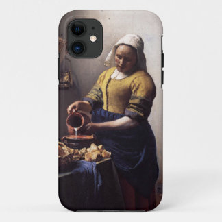 The Milkmaid by Johannes Vermeer iPhone 11 Case