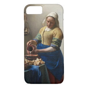 The Milkmaid by Johannes Vermeer iPhone 8/7 Case