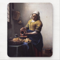 The Milkmaid by Johannes Vermeer