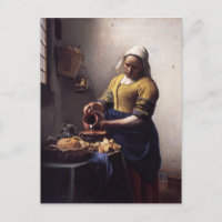 The Milkmaid by Johannes Vermeer