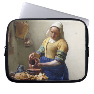The Milkmaid, c.1658-60 (oil on canvas) Laptop Sleeve