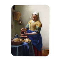 The Milkmaid, c.1658-60 (oil on canvas)