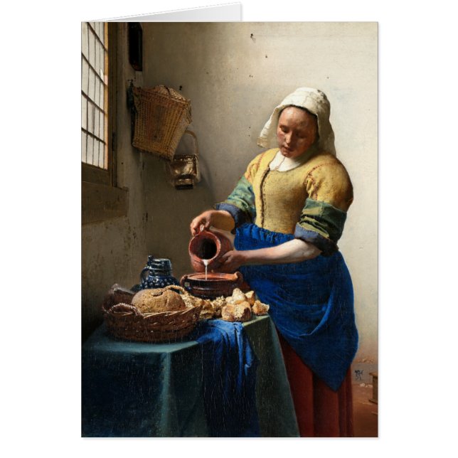 The Milkmaid, Jan Vermeer (Front)