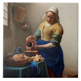 THE MILKMAID TILE