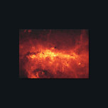 The Milky Way centre aglow with dust Canvas Print<br><div class="desc">The Milky Way centre aglow with dust featured with galactic.</div>