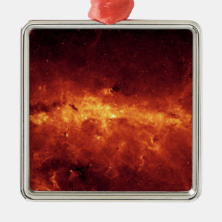The Milky Way centre aglow with dust Metal Tree Decoration