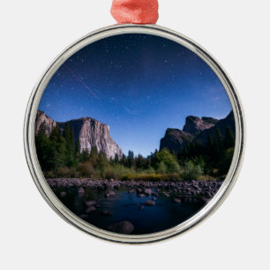 The Milky Way Yosemite National Park Metal Tree Decoration