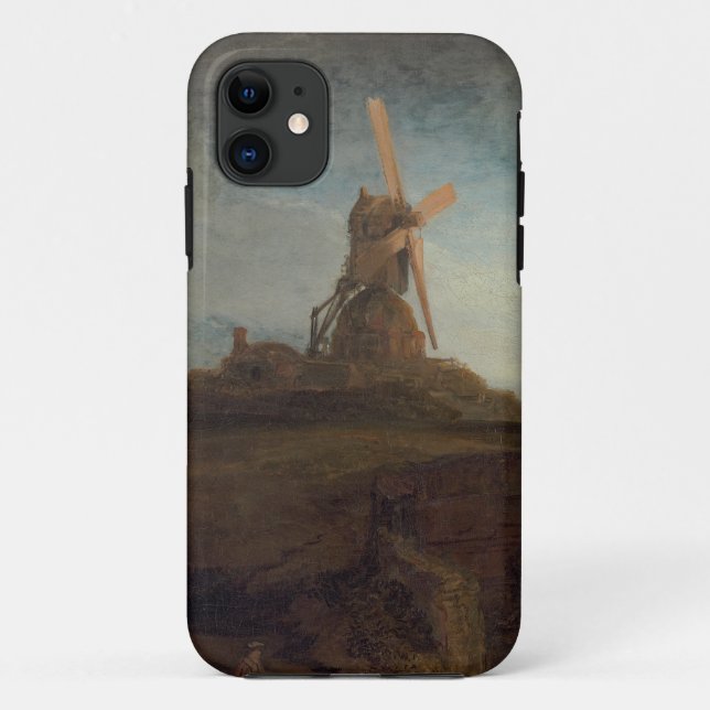 The Mill, 1645- 48 (oil on canvas) Case-Mate iPhone Case (Back)