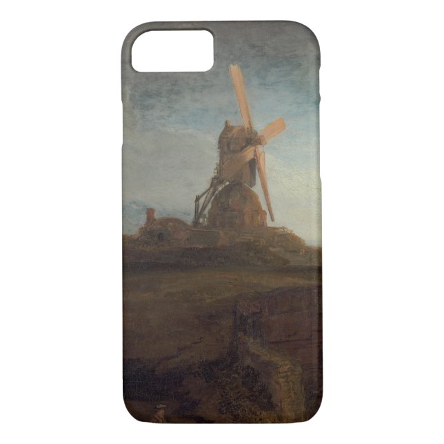 The Mill, 1645- 48 (oil on canvas) Case-Mate iPhone Case (Back)