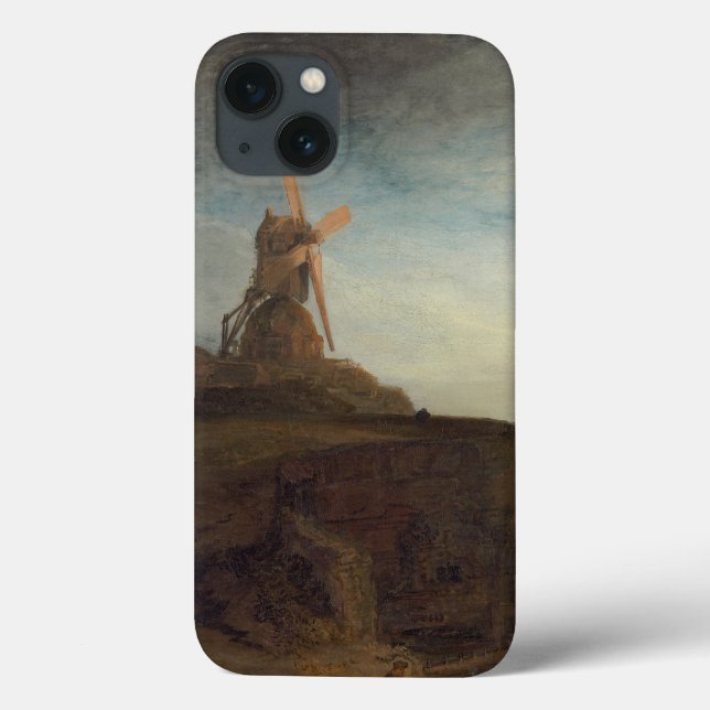 The Mill, 1645- 48 (oil on canvas) Case-Mate iPhone Case (Back)