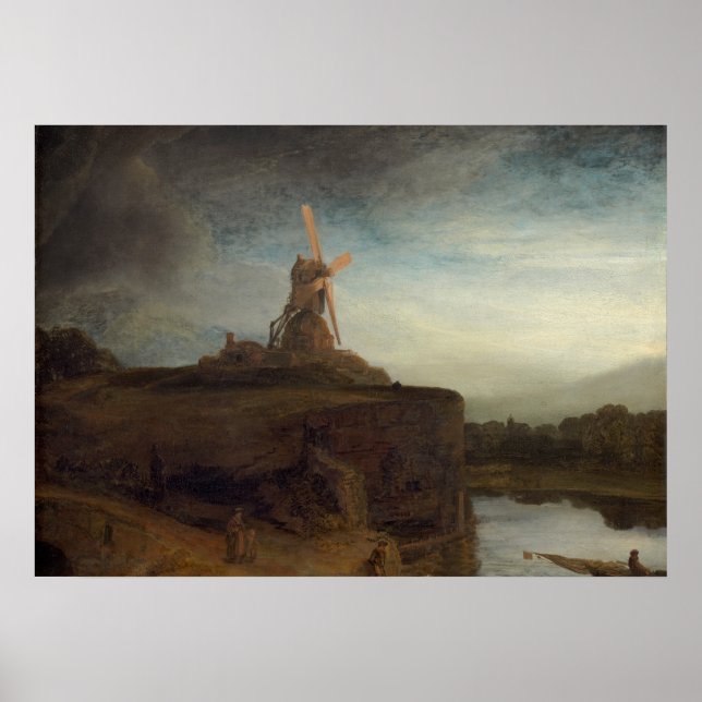 The Mill, 1645- 48 (oil on canvas) Poster (Front)