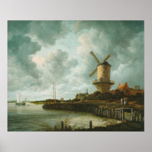 The Mill at Wijk-bij-Duurstede Poster