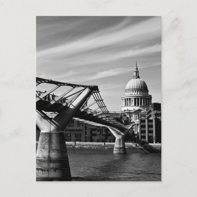 The Millenium Bridge Postcard (Front)