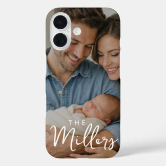 THE MILLERS | iphone case with new born