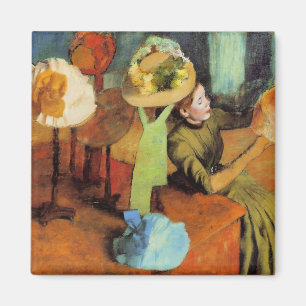 The Millinery Shop by Edgar Degas, Magnet