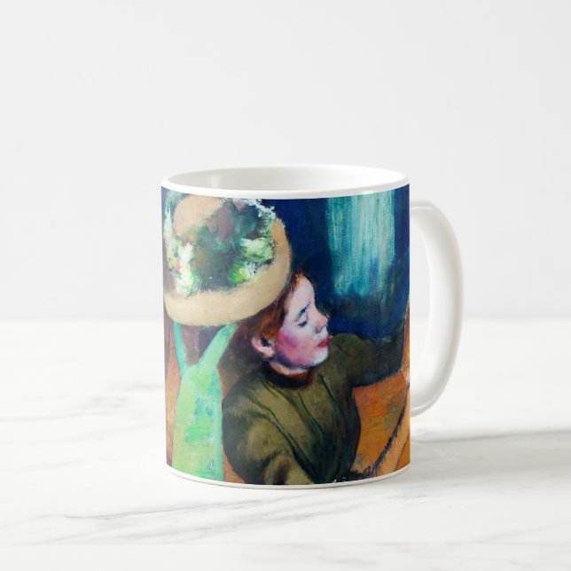The Millinery Shop, Edgar Degas Coffee Mug (Front Right)