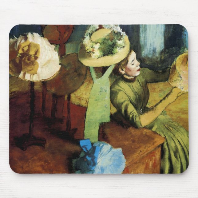 The Millinery Shop Mouse Mat (Front)