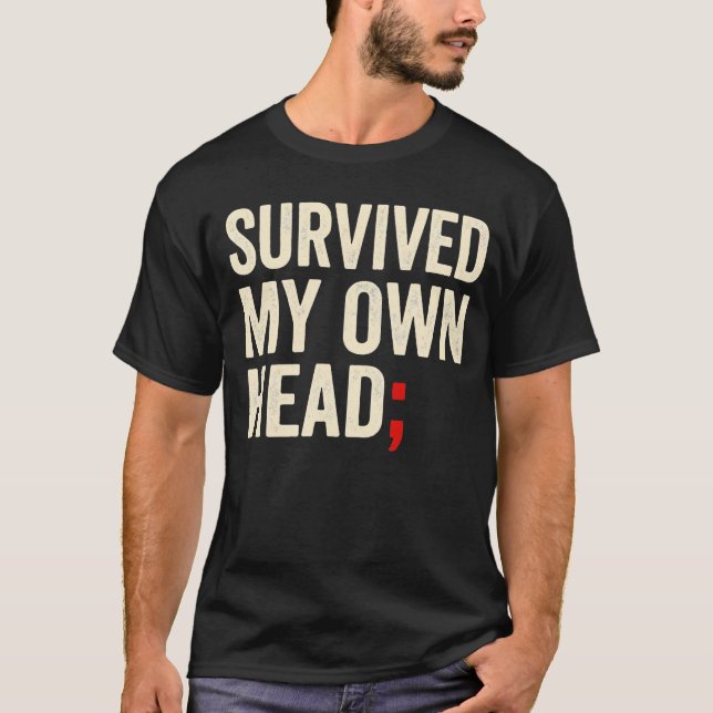 The Mind Forge Still Here Graphic T-Shirt (Front)