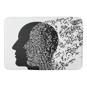 The Mind of Music Bath Mat