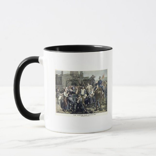 The Miner's Strike in Carmaux Mug (Left)