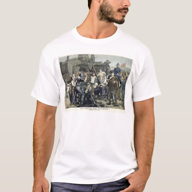 The Miner's Strike in Carmaux T-Shirt (Front)