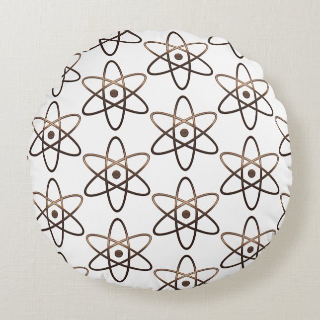 The miniature universe round cushion (Front)