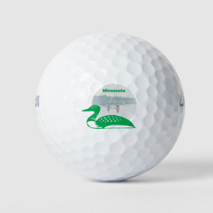 The Minnesota state bird, the loon! Golf Balls