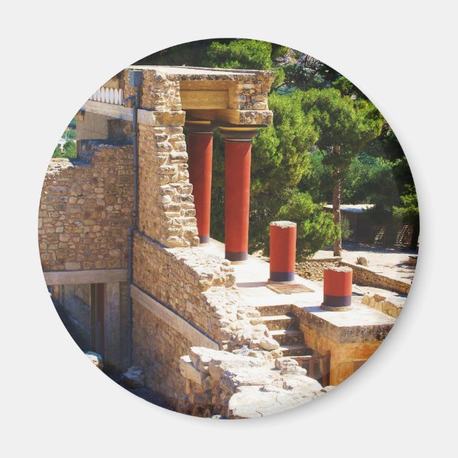 The Minoan Palace of Knossos picture Magnet (Front)