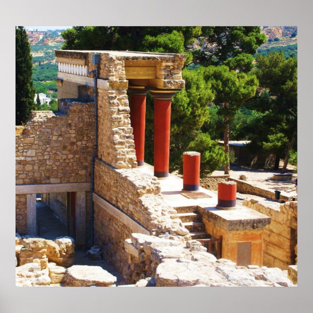 The Minoan Palace of Knossos POSTER (Front)
