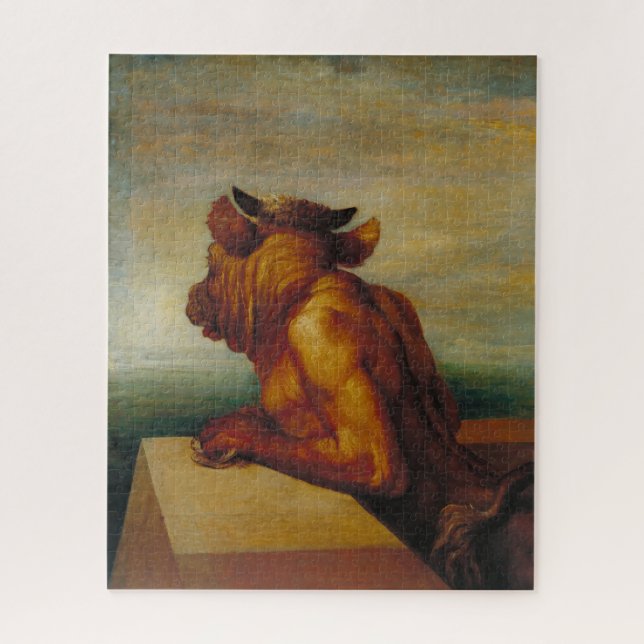 The Minotaur George Frederic Watts Art Jigsaw Puzzle (Vertical)