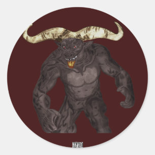 The Minotaur Stickers