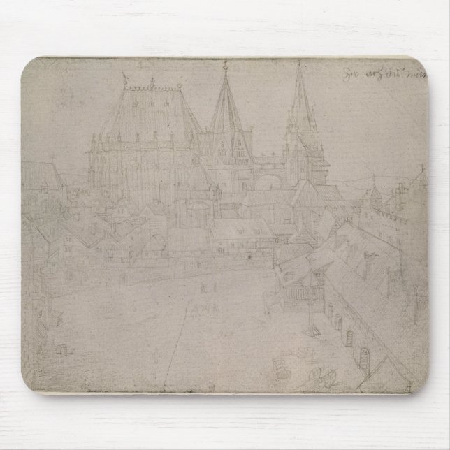 The Minster at Aachen, 1520 Mouse Mat (Front)