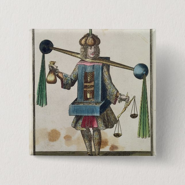 The Minter's Costume 15 Cm Square Badge (Front)