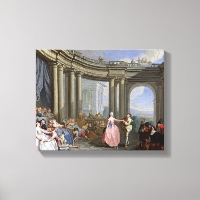 The Minuet Canvas Print (Front)